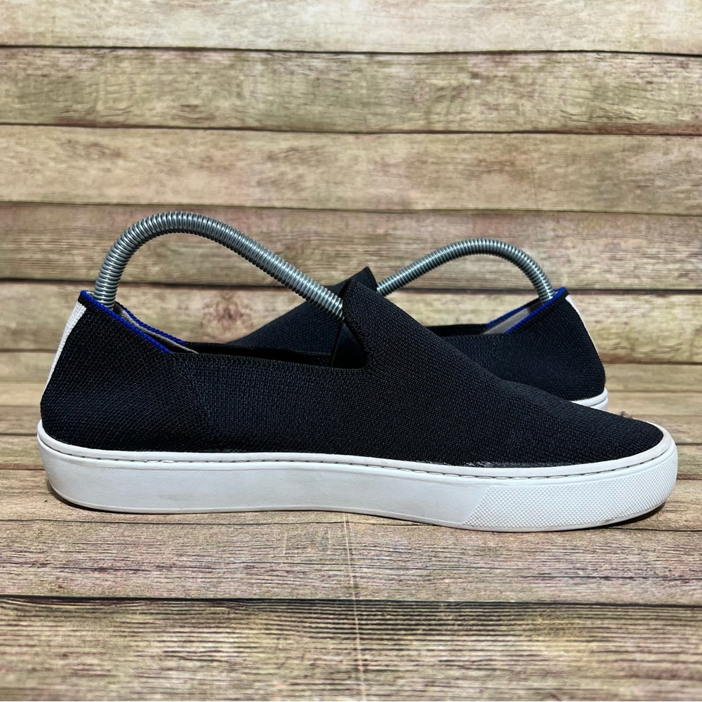 Rothy’s Black Slip On Sneakers - Picture 2 of 10